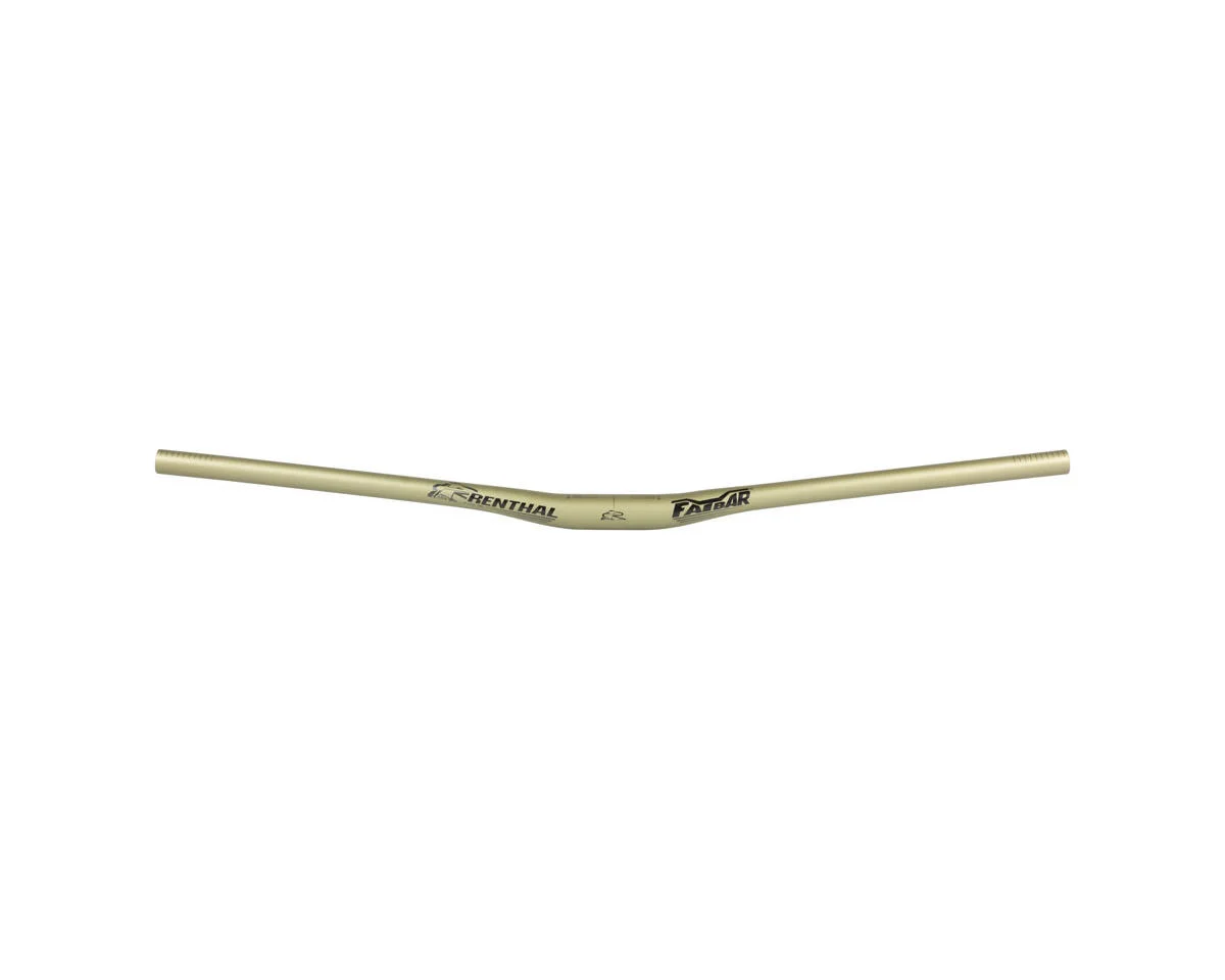 Renthal FatBar Handlebar V3 (Aluminum) (Gold) (10mm Rise) (800mm) (31.8mm Clamp)